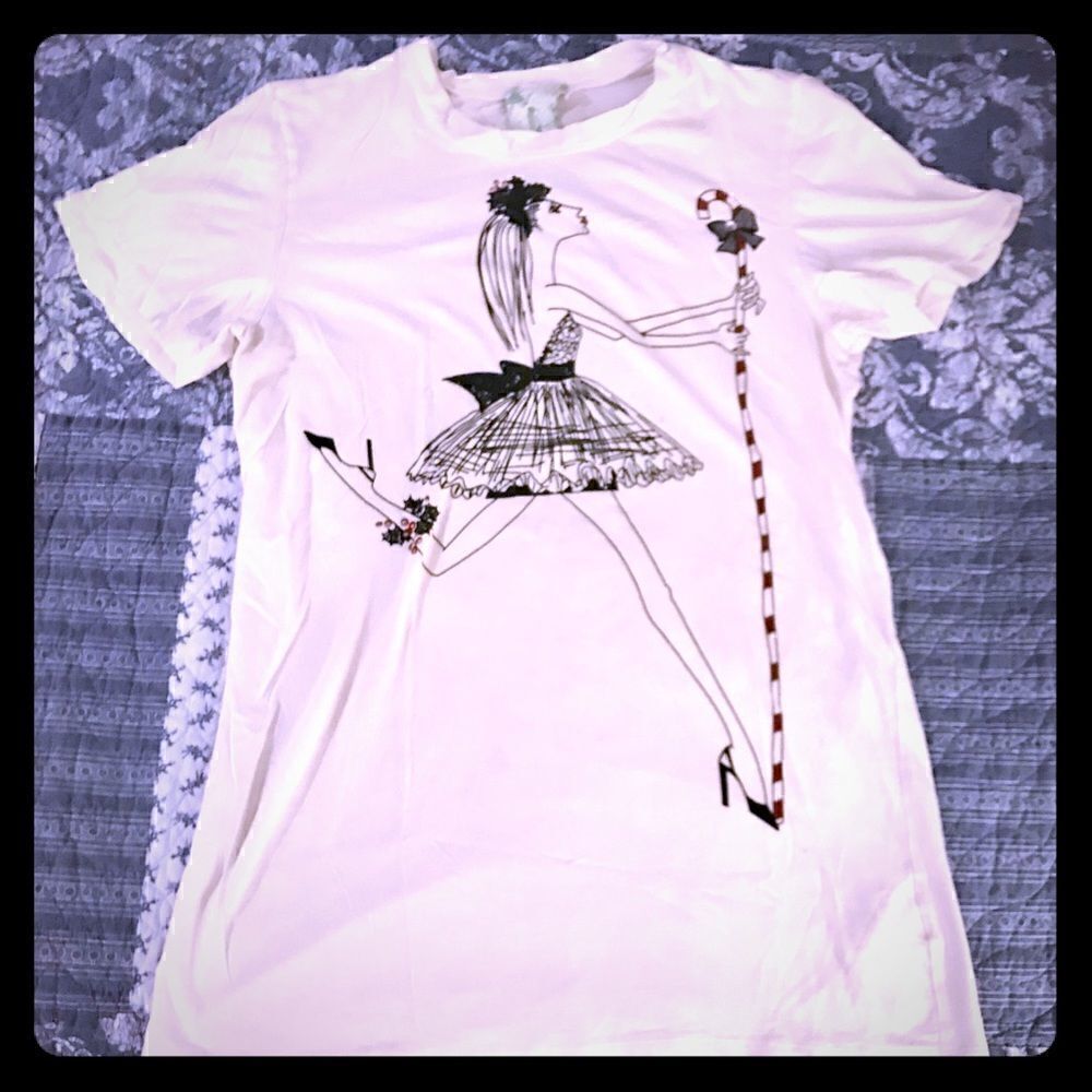 Twelve by Twelve Los Angeles ballerina t shirt